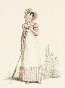 Fashion Plate (English Summer Recess Walking Dress), 1819. Creator: John Bell.