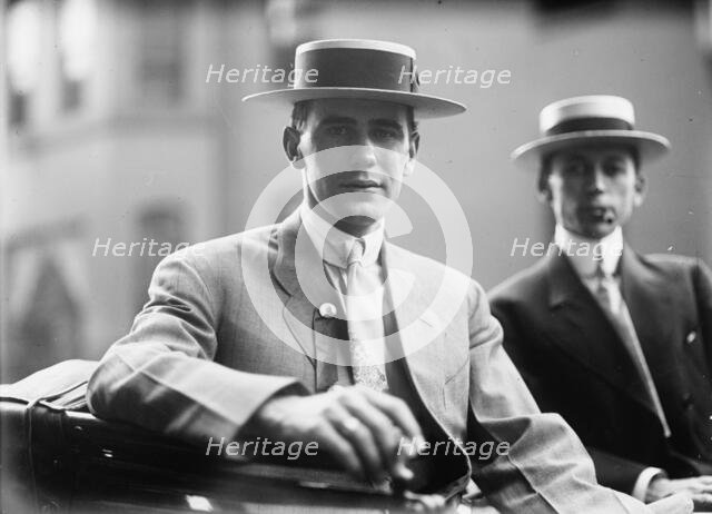 Democratic National Convention - At Left, Bennett Clark, Son of Champ Clark, 1912. Creator: Harris & Ewing.