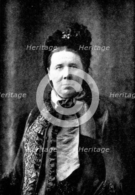 The late Miss Emily Faithfull, 1895. Creator: W&D Downey.