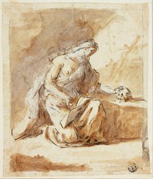 Penitent Magdalene, n.d. Creator: Domenico Mondo.