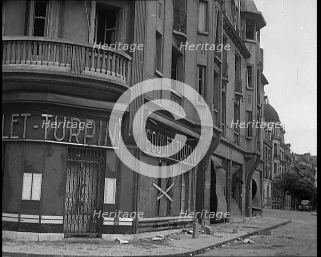 Deserted French Town, 1940. Creator: British Pathe Ltd.