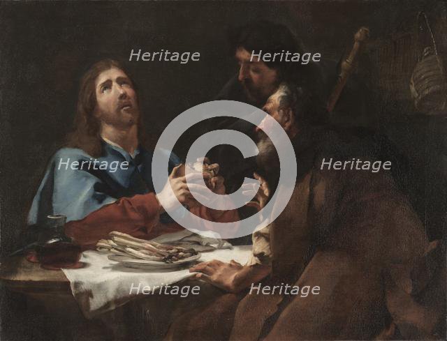 The Supper at Emmaus, c. 1720. Creator: Giovanni Battista Piazzetta (Italian, 1682-1754).