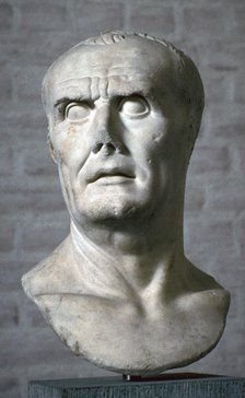 Bust of the Roman dictator Sulla, 1st century. Artist: Unknown