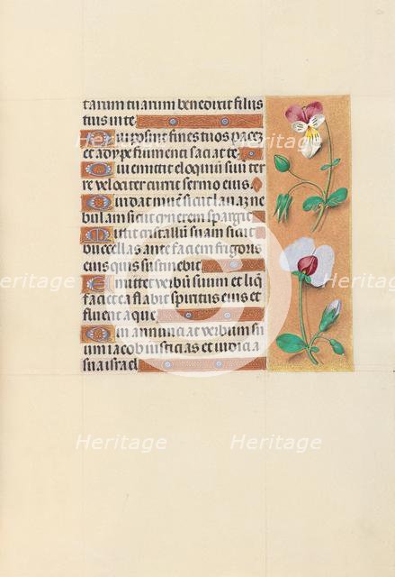 Hours of Queen Isabella the Catholic, Queen of Spain: Fol. 150r, c. 1500. Creator: Master of the First Prayerbook of Maximillian (Flemish, c. 1444-1519); Associates, and.