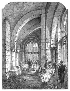 The Gloucester Music Festival: the Clerestory, Gloucester Cathedral, 1865. Creator: Unknown.