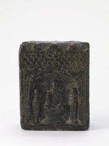 Buddhist tablet, Period of Division, 535-557. Creator: Unknown.