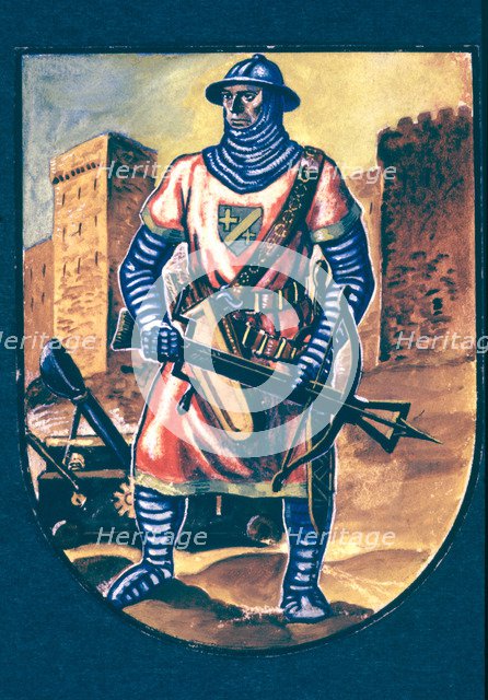 Infantryman armed with a crossbow.