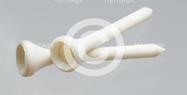 Golf tees belonging to Ethel Funches, late 20th century. Creator: Unknown.