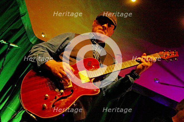 BD Lenz, BD Lenz Trio, Verdict Jazz Club, Brighton, East Sussex, June 2024. Creator: Brian O'Connor.