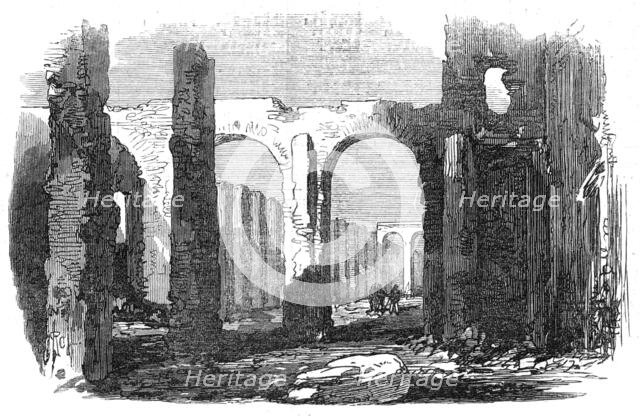 Ruins of the Grenier d'Abondance, Paris, 1871. Creator: RCH.