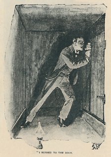 'I Rushed To The Door', 1892. Artist: Sidney E Paget.