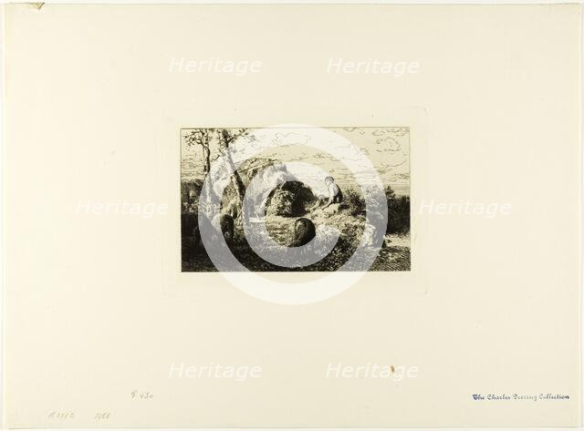 The Prodigal Son, c. 1868. Creator: Charles Emile Jacque.