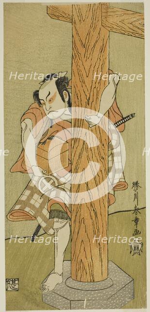 The Actor Otani Hiroji III in an Unidentified Role, Japan, c. 1770. Creator: Shunsho.