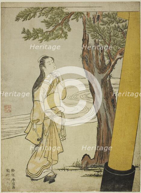 Casting a curse at the hour of the ox (ushi no koku mairi), 1765. Creator: Suzuki Harunobu.