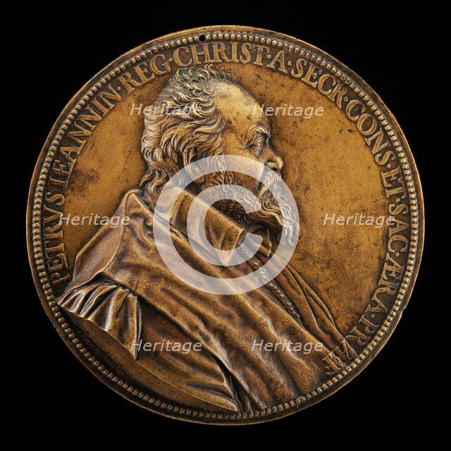 Pierre Jeannin, c. 1540-1622, Lawyer, Superintendent of Finances 1610, 1618. Creator: Abraham Dupre.