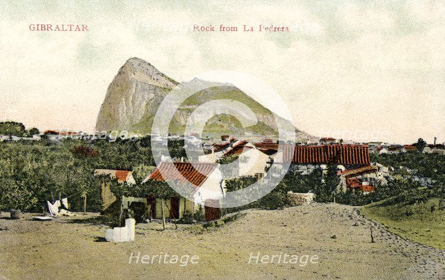Rock from La Pedrera, Gibraltar, 20th Century. Artist: Unknown