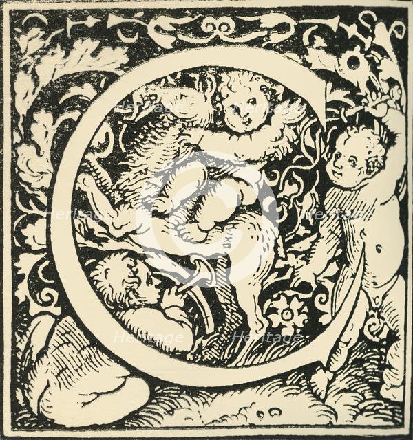 'C - An Alphabet by Hans Weiditz', c1520-1521, (1908). Creator: Hans Weiditz.