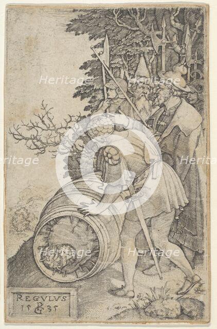 Copy of Attilius Regulus, from Roman Heroes. Creator: Unknown.