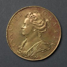 Five Guineas (obverse), 1703. Creator: Unknown.