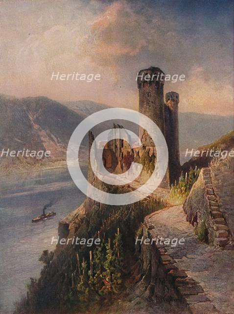 'Ruine Ehrenfels', (Ehrenfels Castle), 1923. Creator: Nikolai of Astudin.