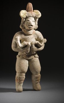 Dancer with Snakes, 1000-500 BCE. Creator: Unknown.