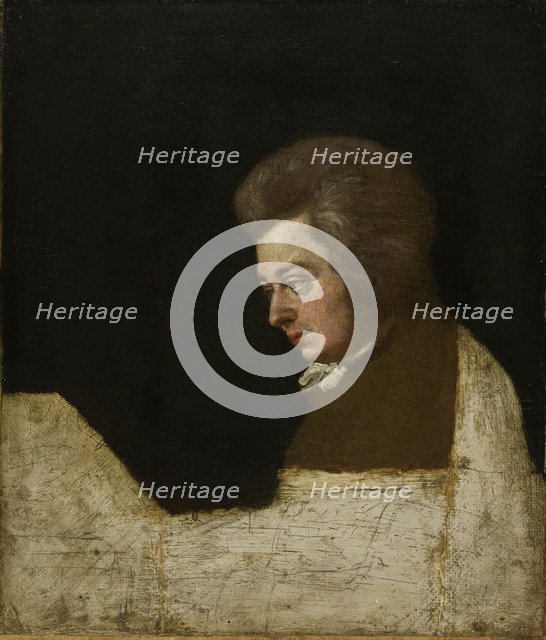 Wolfgang Amadeus Mozart (1756-1791), 1789. Artist: Lange, Josef (1751–1831)