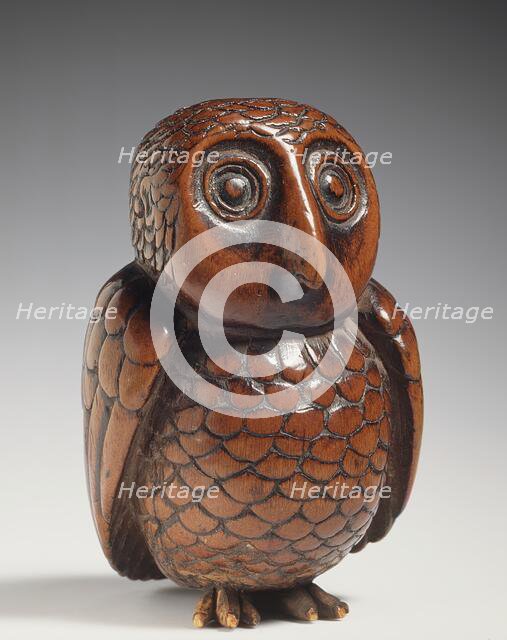 Owl, Late 18th-early 19th century. Creator: Unknown.