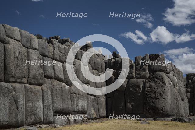 Sacsahuaman Fortress, Cusco, Peru, 2015. Creator: Luis Rosendo.