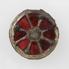 Disk Brooch, Frankish, 6th century. Creator: Unknown.