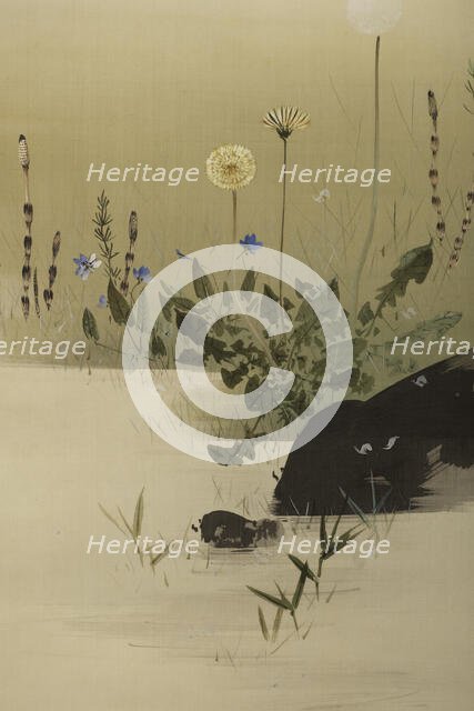 The Twelve Months: Third Month, between 1900 and 1918. Creator: Watanabe Seitei.