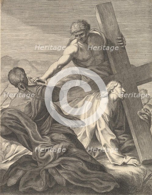 Christ Carrying the Cross, 1680-1719. Creator: Benoit Thiboust.