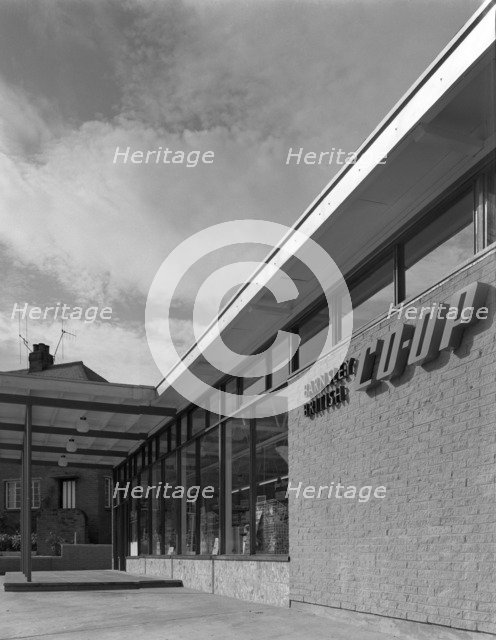 Barnsley Co-op, Jump branch, near Barnsley, South Yorkshire, 1961.  Artist: Michael Walters