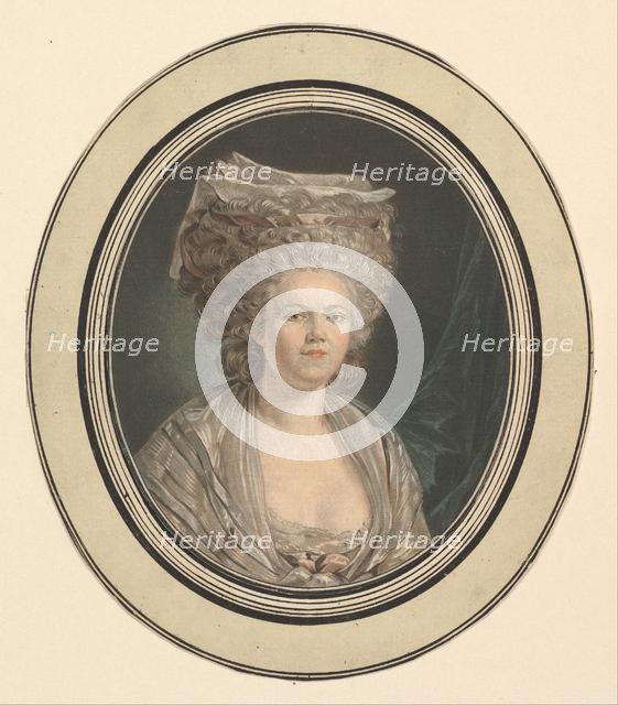 Mademoiselle Rose Bertin, Dressmaker to Marie-Antoinette.n.d. Creator: Jean Francois Janinet.