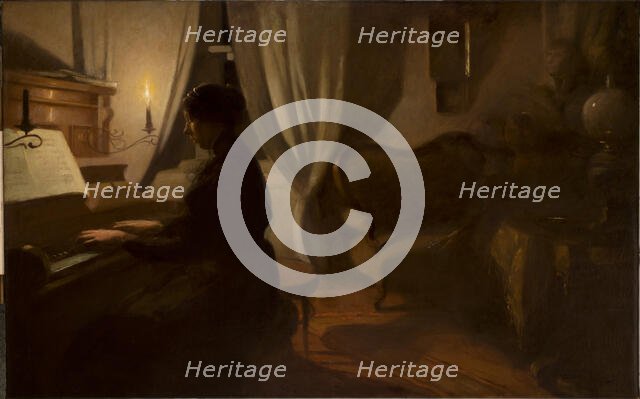 Old Song, 1908-. Creator: Wlodzimierz Tetmajer.