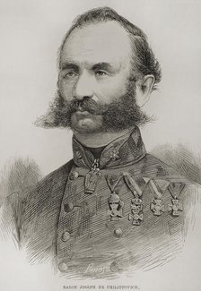 Josip Filipovic (1818-1889), Austrian-Hungarian general, 1878. Creator: Penoso.