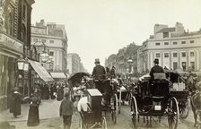 Regent Circus, London, c1880. Artist: Unknown