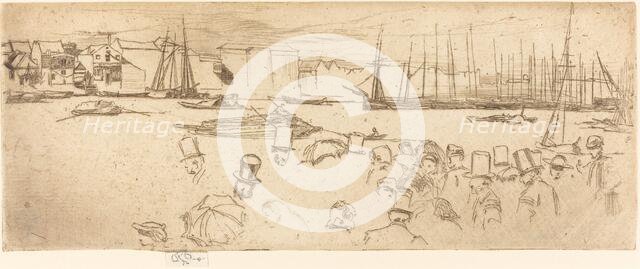 The Penny Boat, 1859. Creator: James Abbott McNeill Whistler.