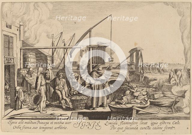 Fire. Creator: Jan van de Velde II.