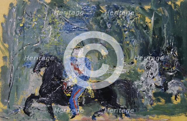 Emperor Franz Joseph in the Vienna Prater, 1931/1933. Creator: Wilhelm Thony.