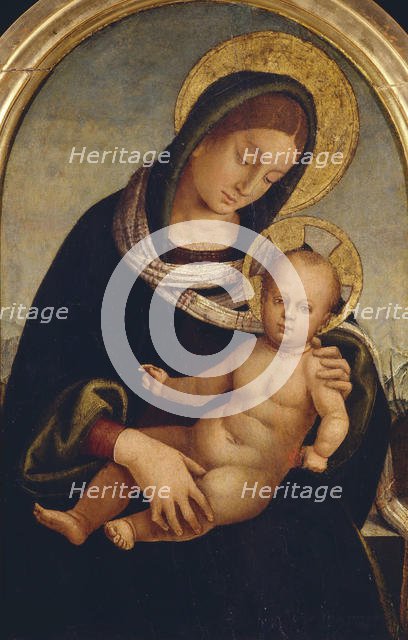 Madonna with Child, ca 1510-1515. Creator: Signorelli, Luca (ca 1441-1523).