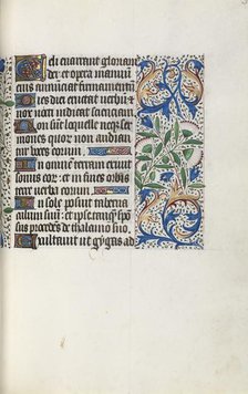 Book of Hours (Use of Rouen): fol. 32r, c. 1470. Creator: Master of the Geneva Latini (French, active Rouen, 1460-80).