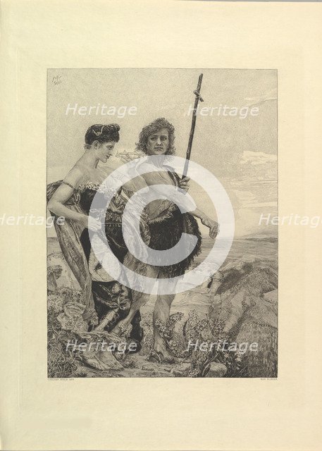 Temptation. (from the series On Death II), 1898-1910.