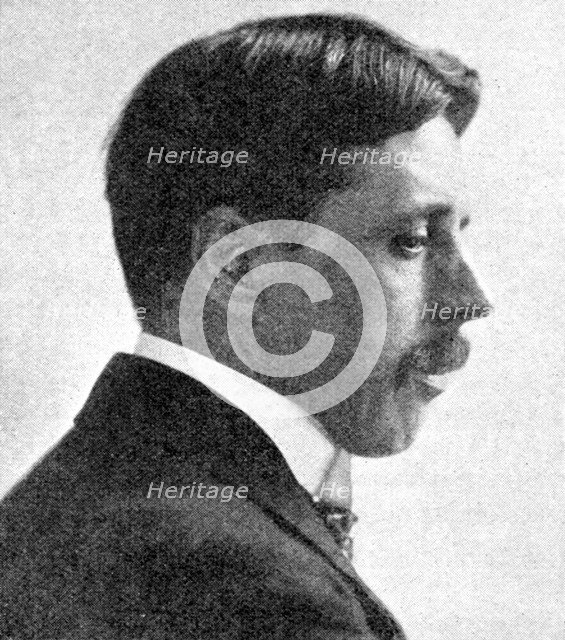 'Arnold Bennett', The novelist of the 'Five Towns', (1923).Artist: Emil Otto Hoppe