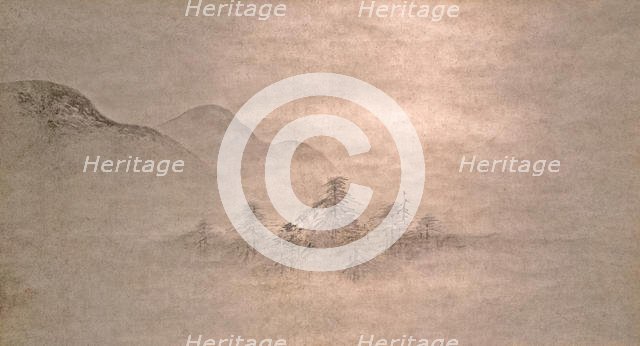 Landscape, 16th century. Creator: Kano Motonobu.