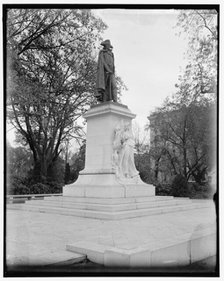 Statue of John Barry, Commodore United States Navy, between 1910 and 1920. Creator: Harris & Ewing.