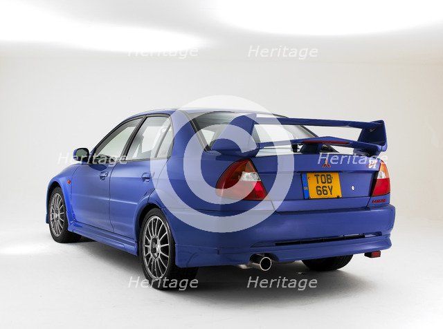 1999 Mitsubishi Evo 6 Artist: Unknown.