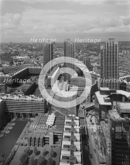 Barbican, City of London, Greater London Authority, 28/05/1981. Creator: John Laing plc.