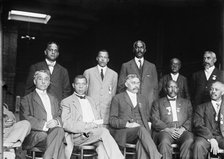 National Negro Business League Executive Committee, approx. 1910. Creator: Bain News Service.