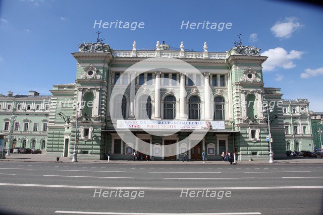 Mariinsky Theatre, St Petersburg, Russia, 2011. Artist: Sheldon Marshall
