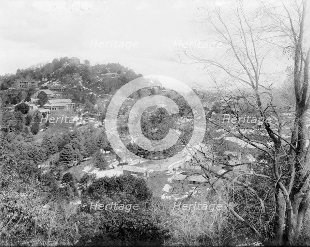 Hill station, India, c1902. Creator: Kirk & Sons of Cowes.